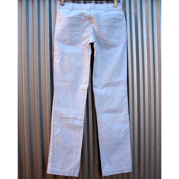 Miss Selfridge Slim Jeans White Stretch Tag Sz 8 - Picture 1 of 4